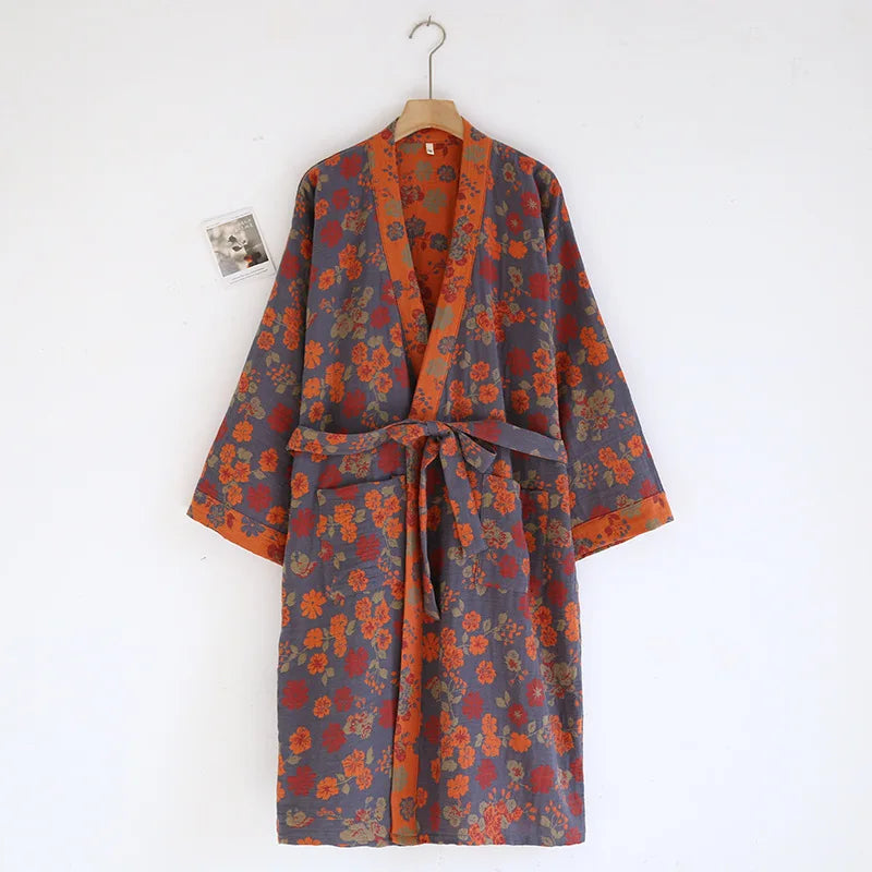 Peignoir Kimono | Soleil épicé