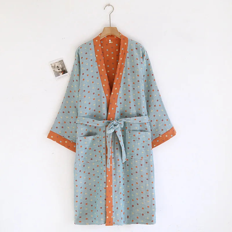 Peignoir Kimono | Lagune ancienne