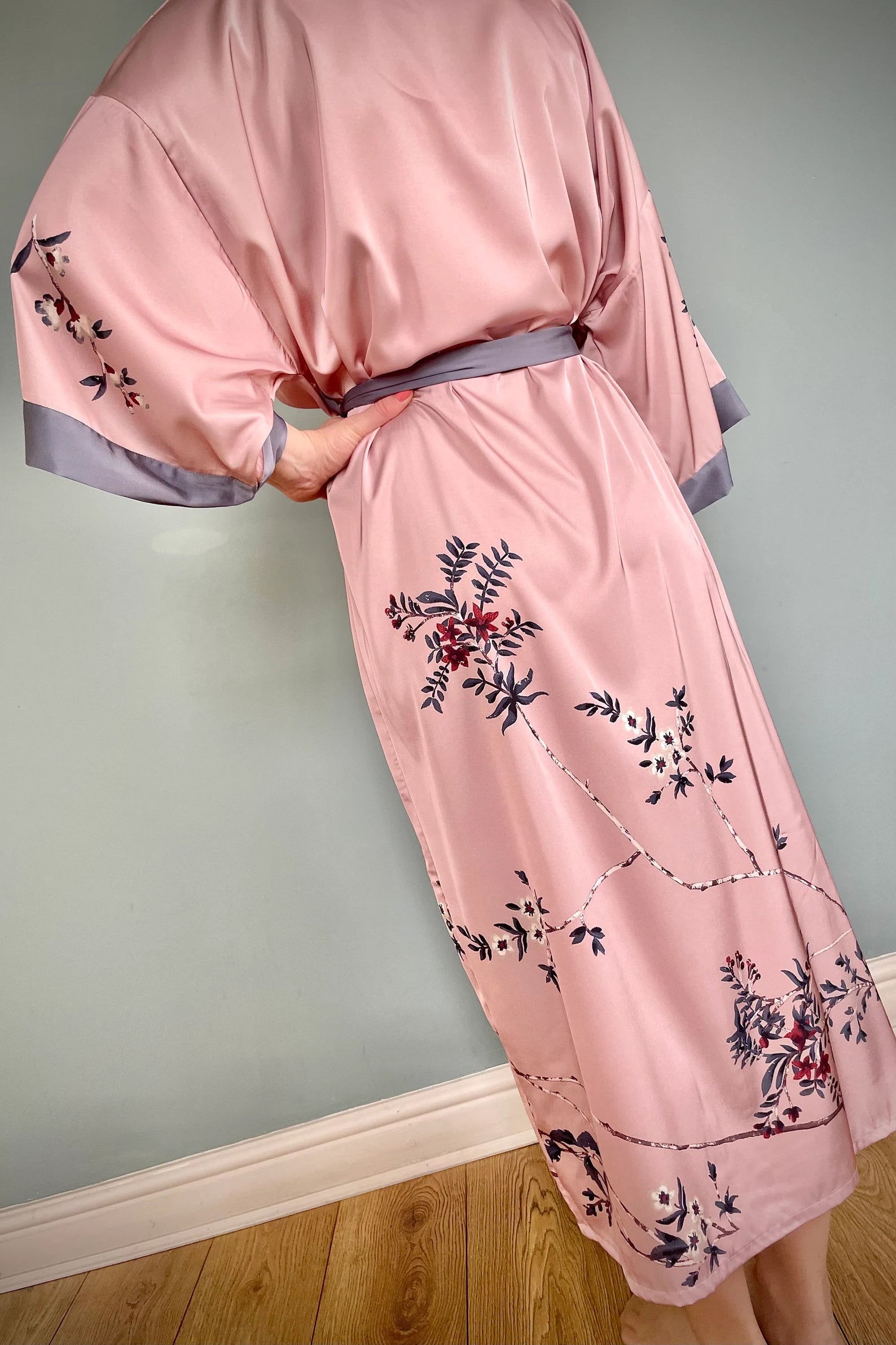 Kimono Robe de nuit | Pétale de lune