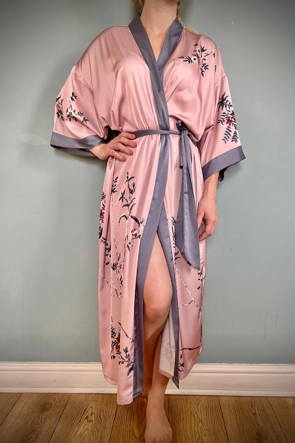 Kimono Robe de nuit | Pétale de lune