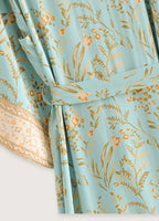 Kimono long bleu | Daisy Bohème