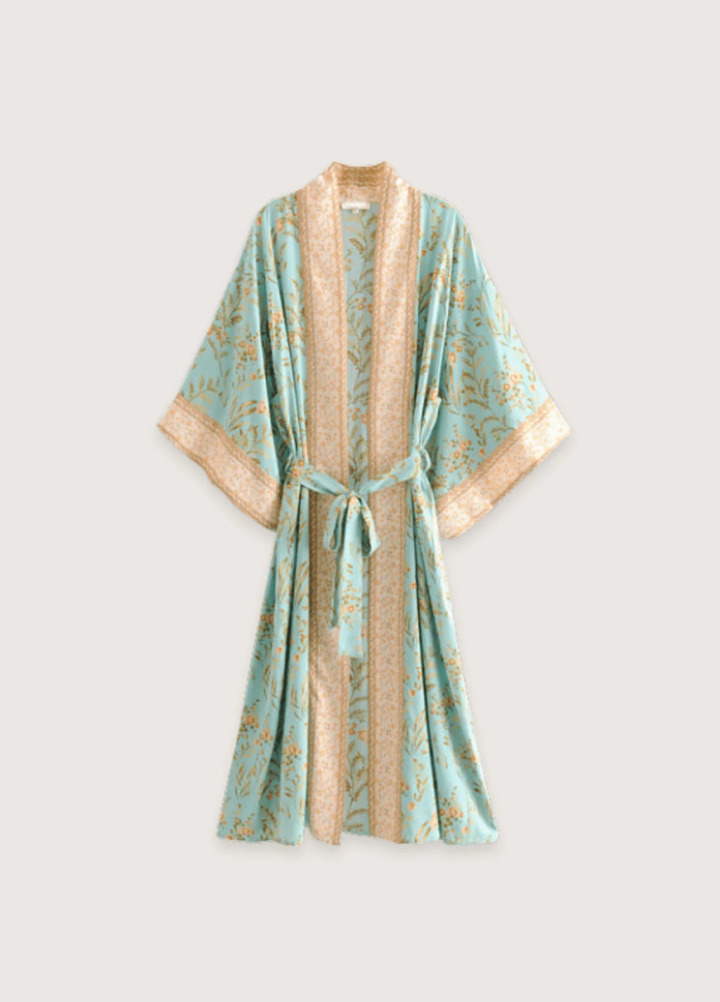 Kimono long bleu | Daisy Bohème