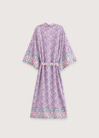 Kimono long | Floral Lilas