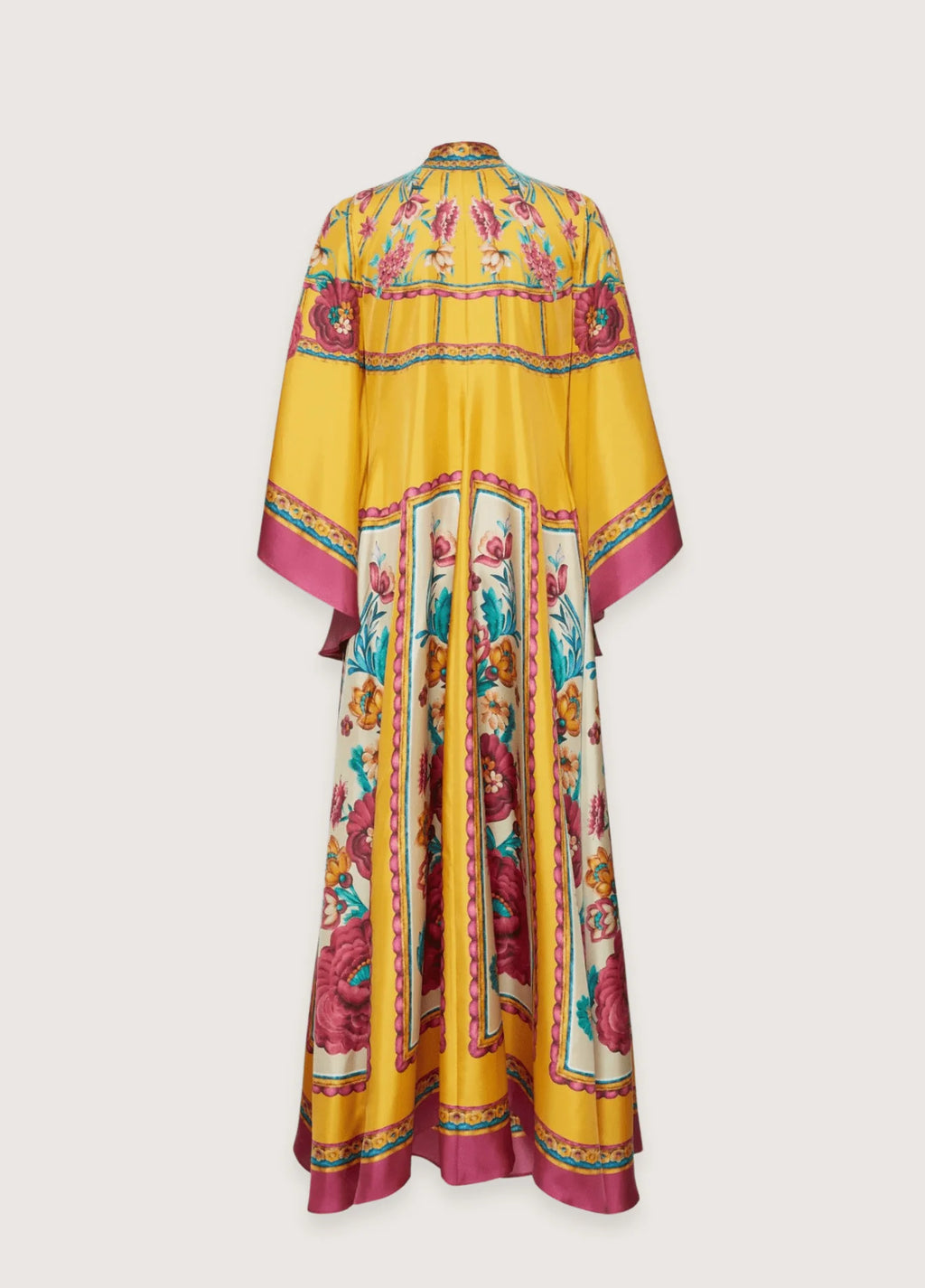 Robe kimono réversible | Orange Pur