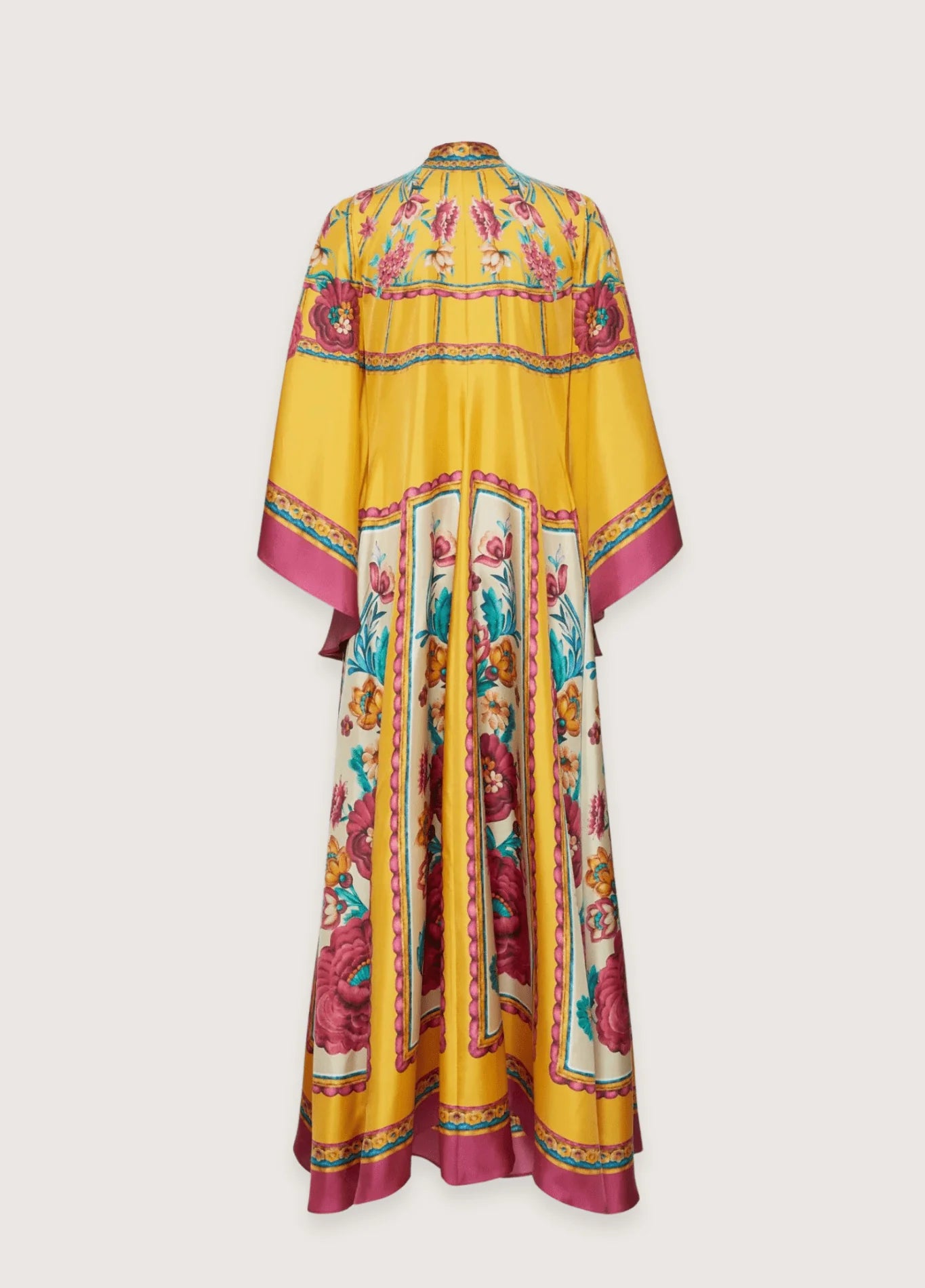 Robe kimono réversible | Orange Pur