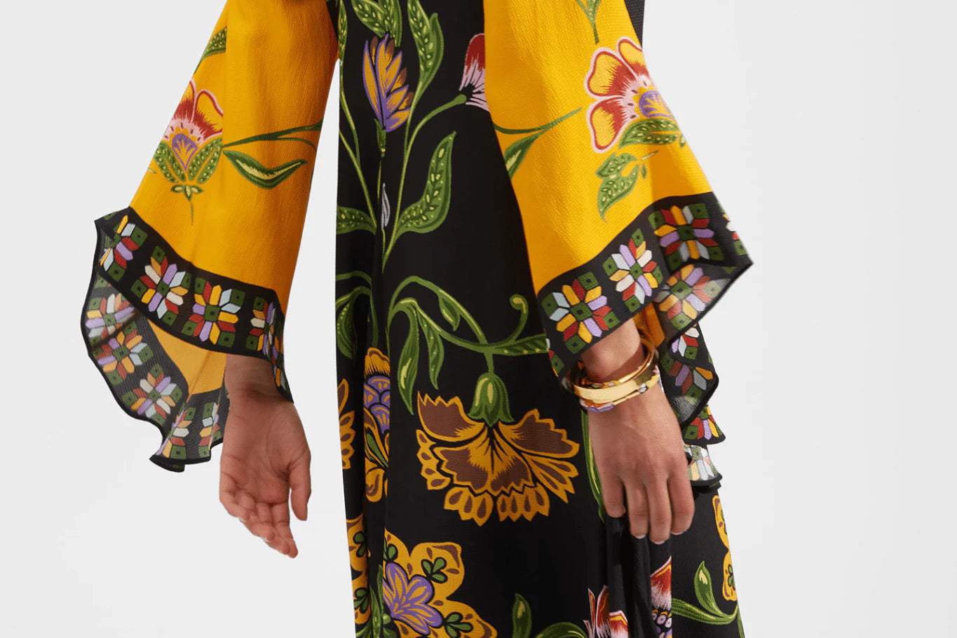 Robe kimono réversible | Fleur d'Automne