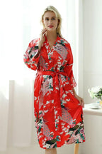 Kimono de nuit long | Piment Rouge